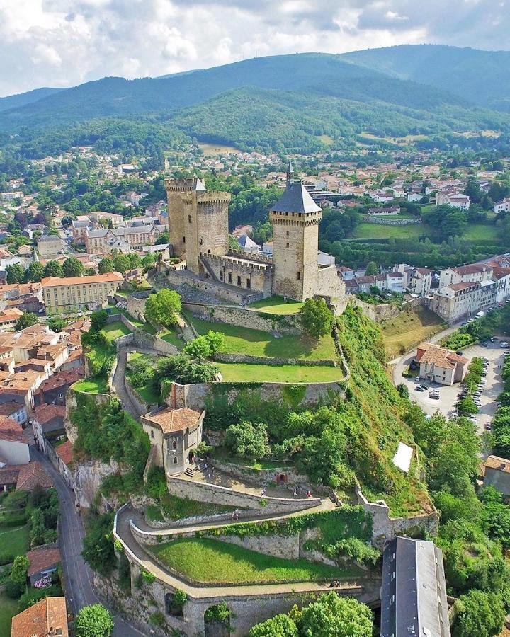 Hebergements Entiers Two Homes T1 Bas Or T1 Haut -Aux Terrasses Du Pech Foix Exterior foto